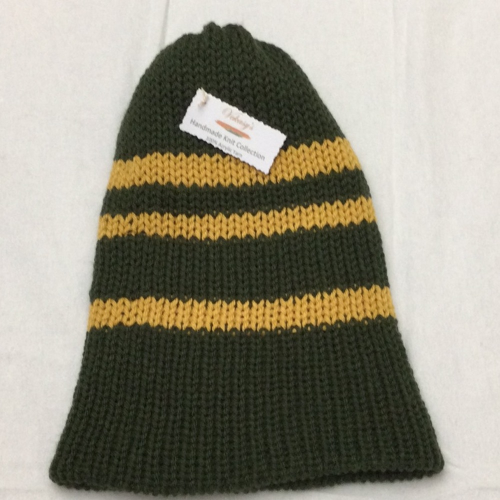 (2 Styles/1 Price) Handmade Reversible Beanie Collection #406